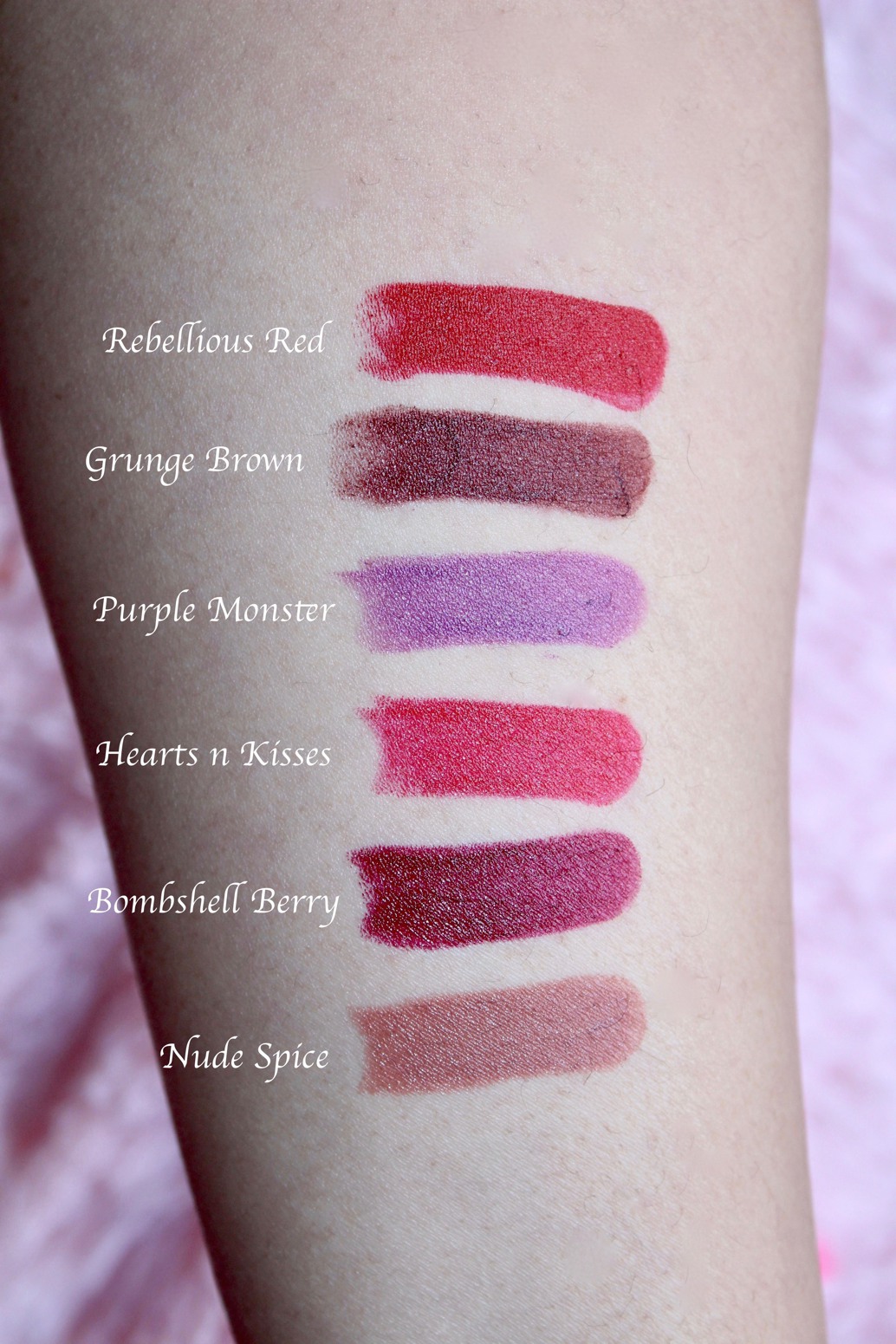 NYKAA Paintstix Lipstick Collection: Review + Swatches of 